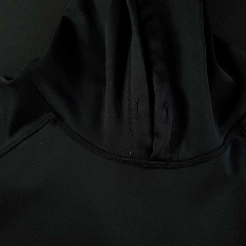 Russell Athletic Fusion Knit Full Zip Hoodie‎ Sweatshirt Mens Size XL Black Dri - Picture 12 of 15